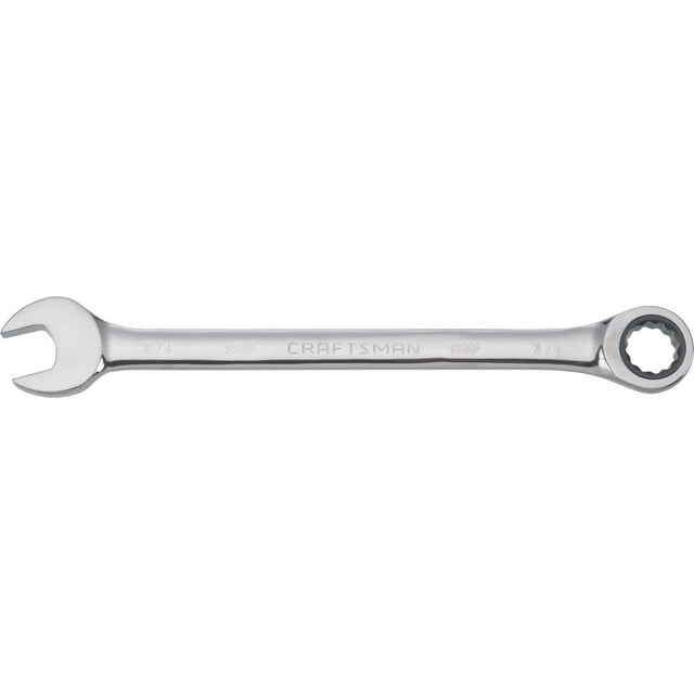 Llave de trinquete CRAFTSMAN SAE de 3/4 pulgadas, 72 dientes y 12 puntos