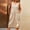 Beige, variant on Jerdar Summer Dresses for Women 2026 Button Front Sleeveless Casual Midi Dress Beach Vacation Sundresses with Pockets S
