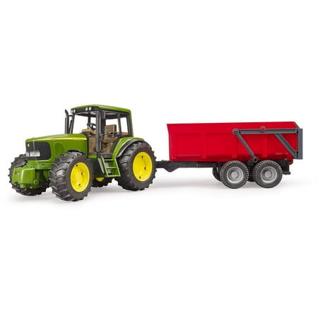 Bruder Toys John Deere 6920 with Tipping Trailer