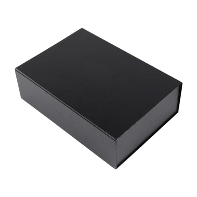 KLKCMS Gift Box Gift Packaging Box Rectangle Wrapping Supplies Foldable Proposal Box M