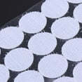 thumbnail image 4 of GOOHOCHY 900 cintas adhesivas redondas de 10 mm de diámetro con velcro, autoadhesivas, de color blanco, 4 of 7
