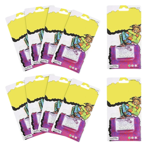 10 Uds. De accesorios para trucos de Halloween, polvo para picazón, suministros para fiestas de broma, perfecto para broma, sorpresa, Día de los Inocentes