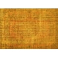 thumbnail image 1 of Ahgly Company Machine Washable Indoor Rectangle Persian Yellow Traditional Area Rugs, 7' x 10', 1 of 4