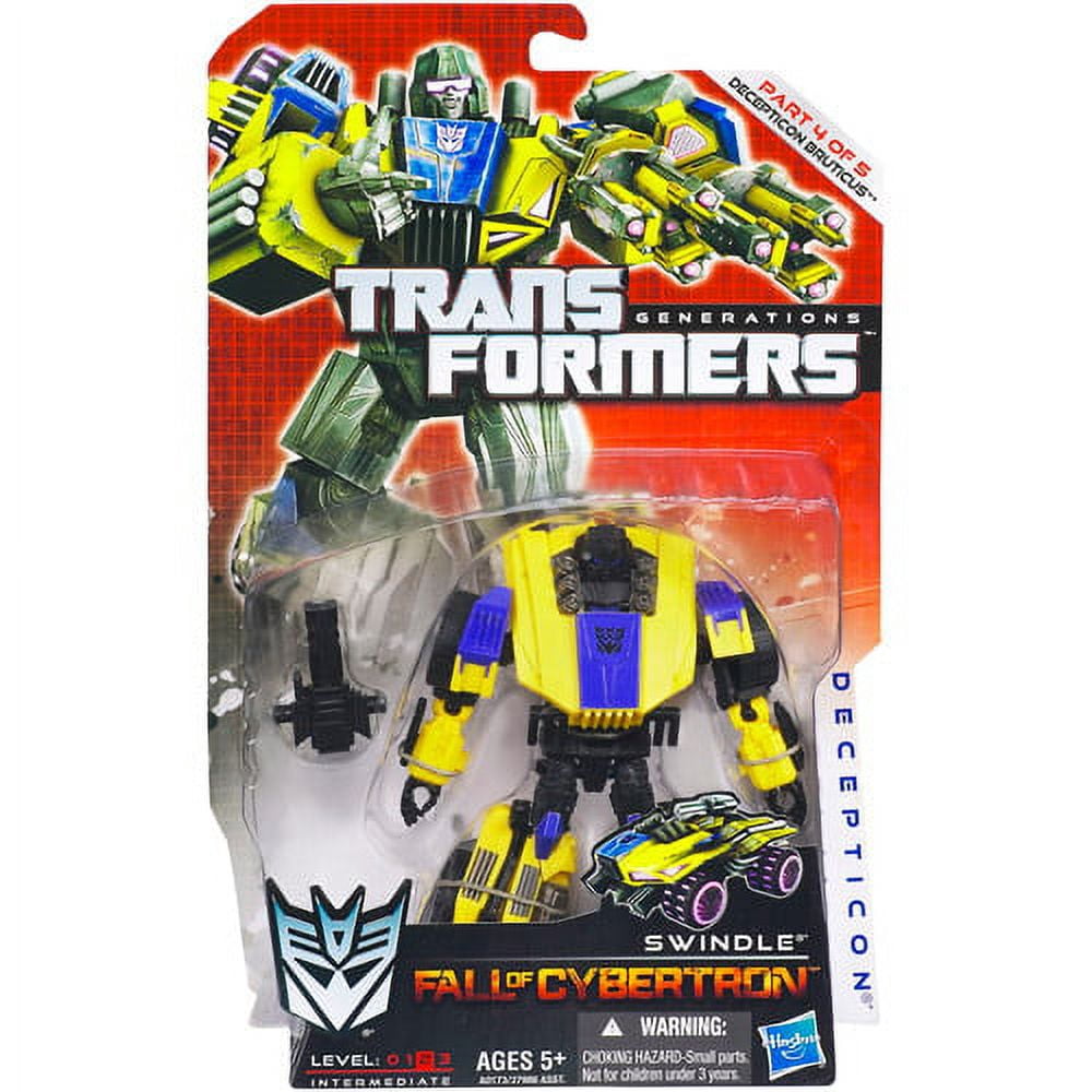 Transformers Generations Fall of Cybertron Deluxe Class Swindle Figure