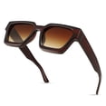 thumbnail image 4 of Gafas de Sol FEISEDY Retro Cuadradas de los 90 para Mujeres y Hombres B2385, 4 of 7