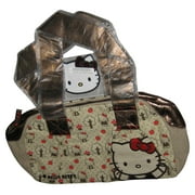 Hello Kitty Loungefly (2009) Sanrio Beige Tan Apple Licensed Bag