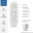 thumbnail image 4 of Wellspeed 56 in. 3-Blade Indoor Matte White Indoor Ceiling Fan with LED Light Kit and Remote Control, 4 of 15