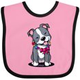 thumbnail image 3 of Inktastic Smiling Pit Bull Boys or Girls Baby Bib, 3 of 4
