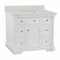 thumbnail image 7 of Sydney 42" Bathroom Vanity with White Cabinet and Engineered Marble Top, 7 of 7