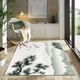thumbnail image 4 of Area Rug Non-Slip Rug, Chinese Style Ink Painting Print Carpet, Machine Washable Light-Colored Rugs For Living Room Non-Shedding Floor Carpet Rugs For Bedroom Dining Room, 4 of 6