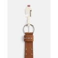 thumbnail image 2 of No Boundaries Tapered Hip Belt with Studs, Women's, Cognac, 2 of 4
