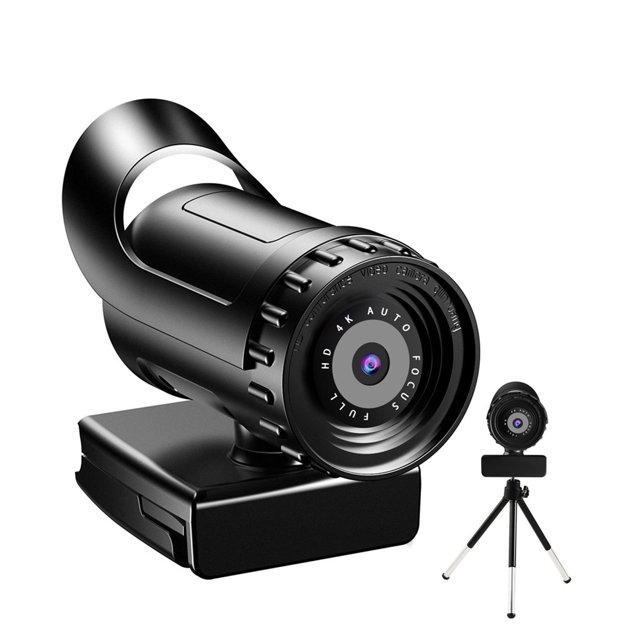 Caméra Web Full HD 4K 2K 1080P Caméra Web avec Microphone Caméra Web USB pour Diffusion en Direct PC Ordinateur Vidéo Mini Caméra 4K