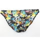 thumbnail image 4 of Ropa interior para hombre, calzoncillos cortos, suaves, sexys, con estampado floral, transpirables Flor amarilla en negro l, 4 of 9