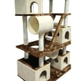 thumbnail image 4 of Go Pet Club 87.5-in Cat Tree & Condo Scratching Post Tower, Beige, 4 of 7