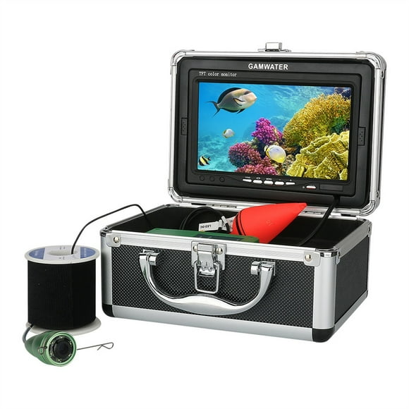 Fish Finder Camera 7'' HD 1000TVL Waterproof Underwater Fishing Camera 6 PCS White LED For Sea Fishing ,Fishing Observation Device