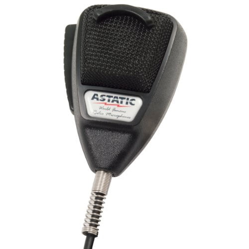 LOT OF 2 NEW ASTATIC 636L NOISE CANCELING MICROPHONES 4 PIN 302-10001 