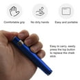 thumbnail image 3 of 1 pcs Black Aluminum alloy Chalk Keeper Holder (blue), 3 of 8