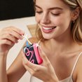 thumbnail image 5 of 3.5*2.9" 2026 Automatic Portable Floss Picks Dispenser, Pop-up 50 Count Dental Flosser, Refillable Travel Floss Picks with Case for Home, Restaurant, Office & Travel (Hot Pink), 5 of 7