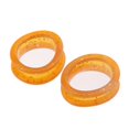 thumbnail image 4 of 10 piezas de silicona s de apretones insertos para peluquería naranja shamjiam Inserciones de anillos de dedo, 4 of 9