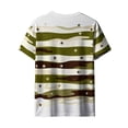 thumbnail image 6 of FRSASU Men's Colorful Camouflage Pattern T-Shirt Color Block Printed Tees, Summer Casual Crew Neck Short Sleeve Loose T-Shirts Camouflage, 6 of 9