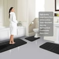 thumbnail image 7 of Toilet Rug Toilet Rugs Memory Foam Bathroom Rug Ultra Soft Bathroom Mat Non Slip Bathroom Toilet Mat, 7 of 7