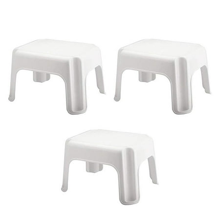 UPC: 0193802114188 | Rubbermaid Durable Plastic Roughneck Step Stool w/ 300-LB Capacity (3 Pack)