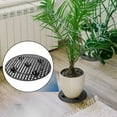 thumbnail image 3 of 2Pcs Flower Pot Tray Durable Sturdy Structure Plastic Pots Riser Riser Stand for Home Garden Outdoor 20cm, 3 of 13