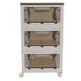 thumbnail image 2 of Storage Bins With Lids Collapsible Storage Bins Foldable Plastic Storage Container Organizer  Stackable Storage Bins With Wheels Folding Storage Box For Office School Home  Storage, 2 of 8