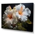 thumbnail image 2 of Designart "Hibiscus landscape" Floral Canvas Print, 2 of 5