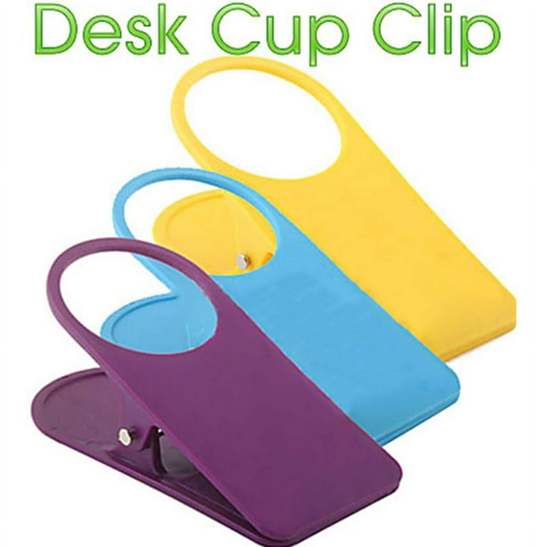 Home Office Desk Cup Clip Drink Coffee Cup Holder Multifunction Table Side  Decor 