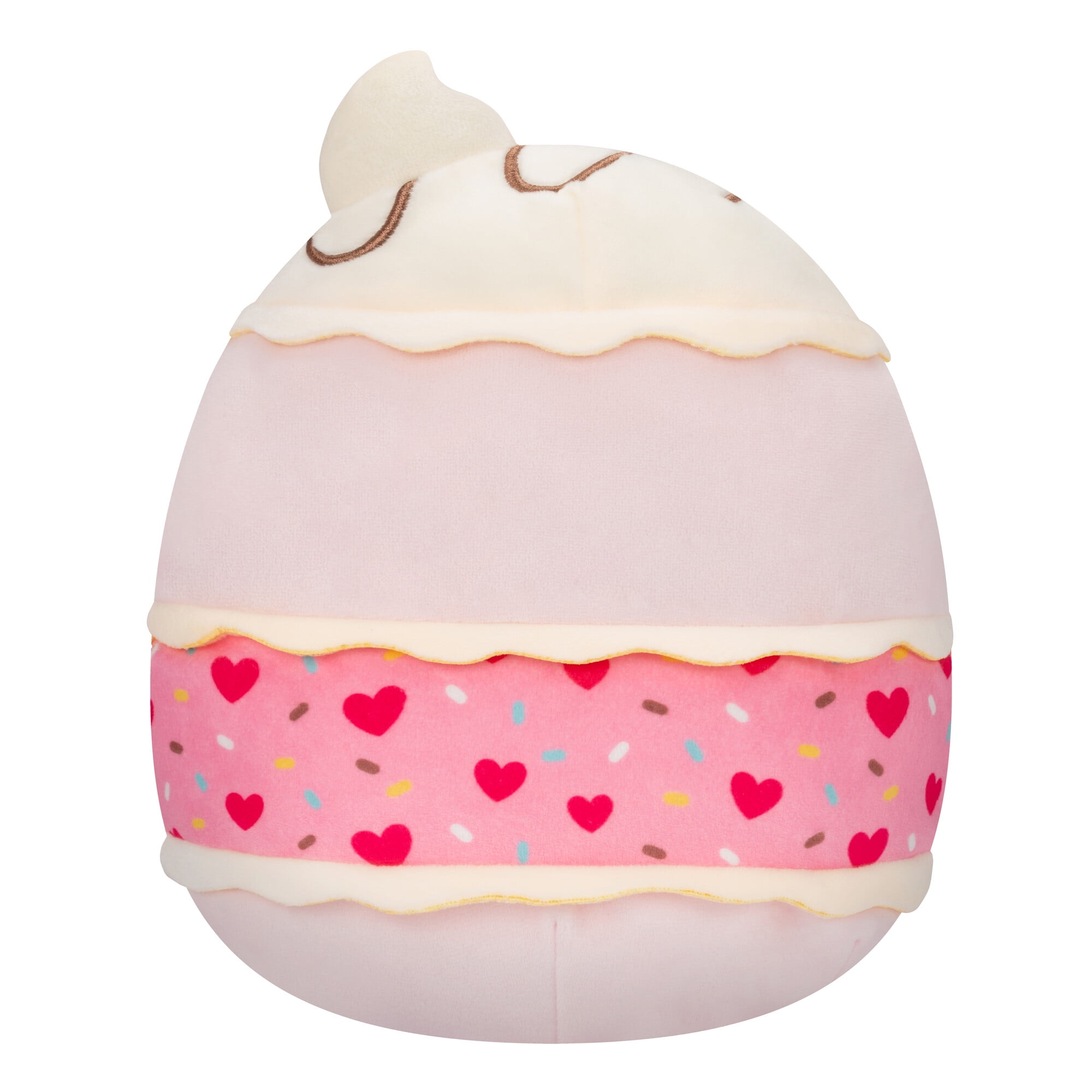 Squishmallows Official 5 inch Brinya the Pink Cake With Heart Sprinkles  Childs Ultra Soft Stuffed (图2)