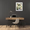 thumbnail image 3 of Eggers, Julie 25x32 White Modern Wood Framed Museum Art Print Titled - Italy-Chianti-Monteriggioni Looking out an arched entrance into the walled town, 3 of 4
