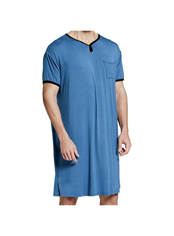 Mens Long Nightshirts