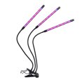 thumbnail image 1 of Grow Light USB 5V 2A Full Spectrum 360 ° Cabezales de planta flexibles Lámpara Lámpara de cultivo impermeable ajustable, 3 cabezales tholdsy HA005161-02B, 1 of 6