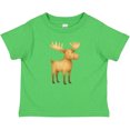 thumbnail image 3 of Inktastic Cute Moose Boys or Girls Toddler T-Shirt, 3 of 5