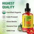 thumbnail image 4 of Seven Minerals Organic Castor Oil 4oz with Rosehip & Vitamin E for Eyelashes, Eyebrows, Face & Hair Growth, 4 of 7