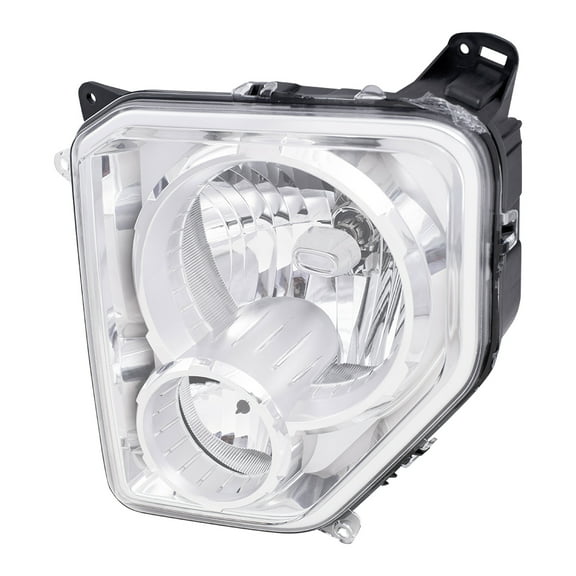 Brock Headlight for 2008-2012 Liberty w/ Fog Light Chrome Bezel Left 55157339AE