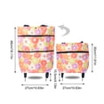 thumbnail image 7 of pathside Foldable Shopping Cart, Rolling Tote Bag with Wheels, Portable Grocery Wagon for Market Travel, Heavy Duty Storage Summer, 7 of 7