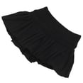thumbnail image 3 of Falda plisada de tenis, pantalones cortos interiores transpirables, falda deportiva negra de moda para mujer con bolsillos para correr, yoga, talla M, 3 of 14