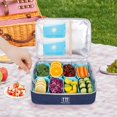 thumbnail image 2 of Snack Box WETRBWEH, bolsa térmica aislante con 8 compartimentos, 2 of 7