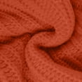 thumbnail image 5 of Olyvenn Stylish Womens Cropped Cardigan Sweaters Chunky Open Front Button Down Knit Sweater Long Sleeve Loose Cardigan Outerwear Orange 4, 5 of 5