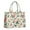 Pioneer Flower Floral, variant on Large Capacity Tote Bag,Pioneer Flower Floral Print Pattern Handbag Fashion Luxury Tote Bag,15.7"x13"x 5.1" Inches,Laptop Compatible