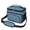 Police and Fire, variant on Police and Megaphone Blue Pattern Insulated Lunch Box for Women Men, Medium Leakproof Cooler Bag with Adjustable Strap, 10"x6.7"x8"