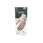 LPGA Womens Pink Left-Handed Golf Glove for Right-Handed Golfers