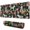 Schnauzer with Pioneer, variant on Long Mouse Pads for Desk,Schnauzer with Pioneer Flower Desk Mats on Top Of Desks, Desk Mouse Pad Extra Large with 3mm Non-Slip Base and Stitched Edge for Gaming,Office,Work,Home 31.5"x11.8"