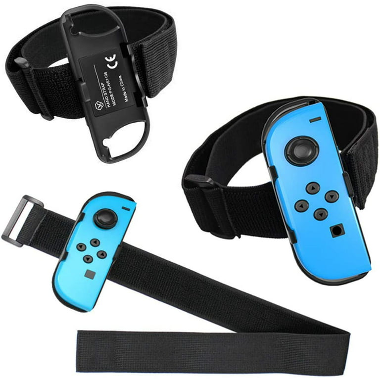 2 Pack Leg Straps for Nintendo Switch Ring Fit Adventure & Switch Sports  Game Accessories,YUANHOT Adjustable Elastic Straps for Nintendo Switch &  OLED Joycon Controllers, 2 models for Adults & kids 