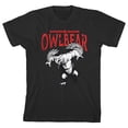 thumbnail image 6 of Dungeons & Dragons Owlbear Crew Neck Short Sleeve Boys' Black T-shirt-Medium, 6 of 7