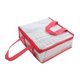thumbnail image 2 of Bolsa de reparto de pizza, bolsa de supermercado isotérmica, para transportar pizza caliente o fría. Rose Red 27x27x10cm, 2 of 9