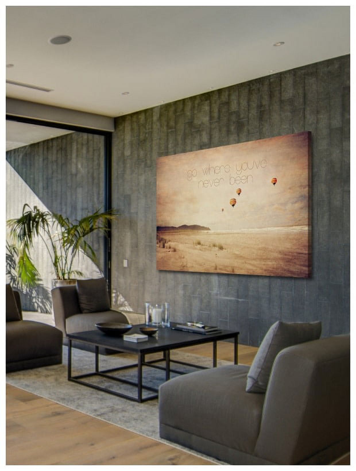 Marmont Hill "Go Where You've Never Been" Sylvia Cook Painting Print on Canvas