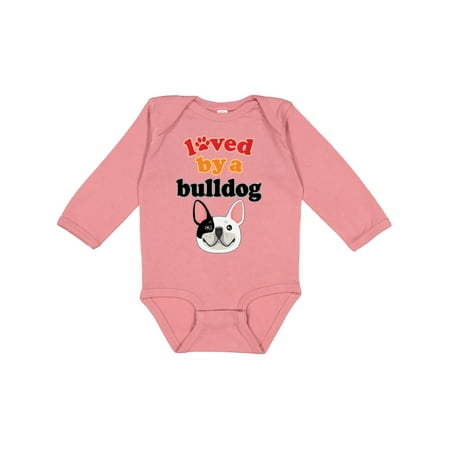 

Inktastic French Bulldog Gift Gift Baby Boy or Baby Girl Long Sleeve Bodysuit